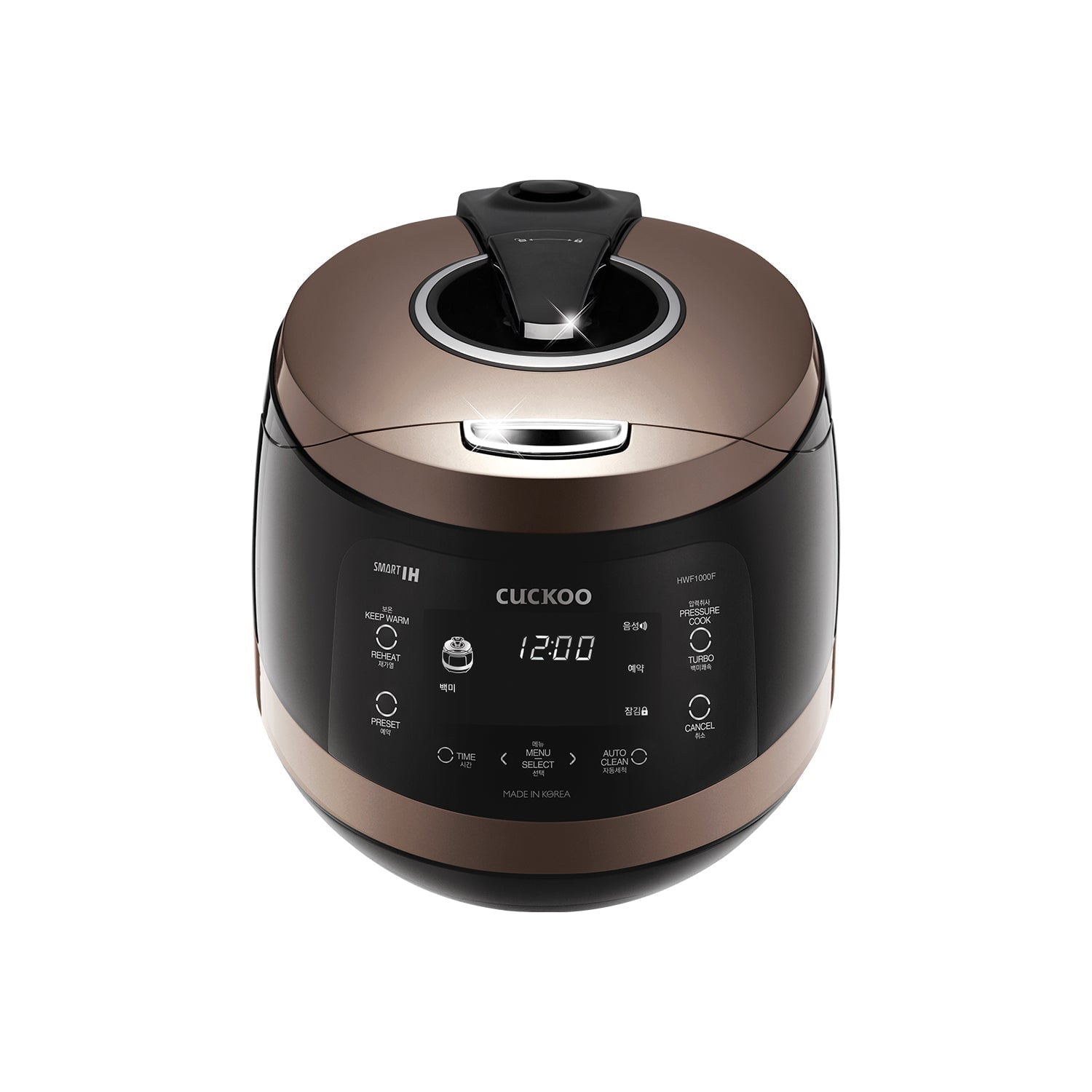 Nồi cơm điện tử áp suất cao tần 1.8 lít Cuckoo CRP-HWF1000F/BKBRVN – ảnh 3