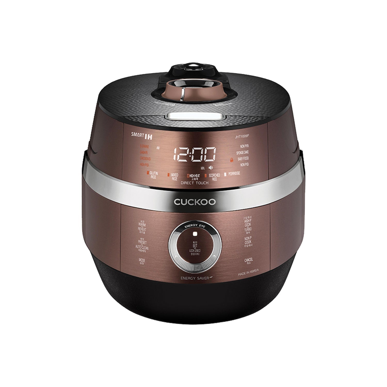 Nồi cơm điện tử áp suất kép cao tần 1.8 lít Cuckoo CRP-JHT1009F/BRBKVN – ảnh 2