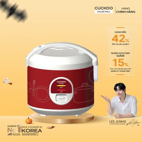 Nồi cơm điện 1.8 lít Cuckoo CR-1001V/RDWHCRVNCV