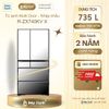  Tủ lạnh Hitachi Inverter 735 lít Multi Door R-ZX740KV X 