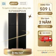 Tủ lạnh Hitachi Inverter 509 lít R-FW650PGV8 GBK