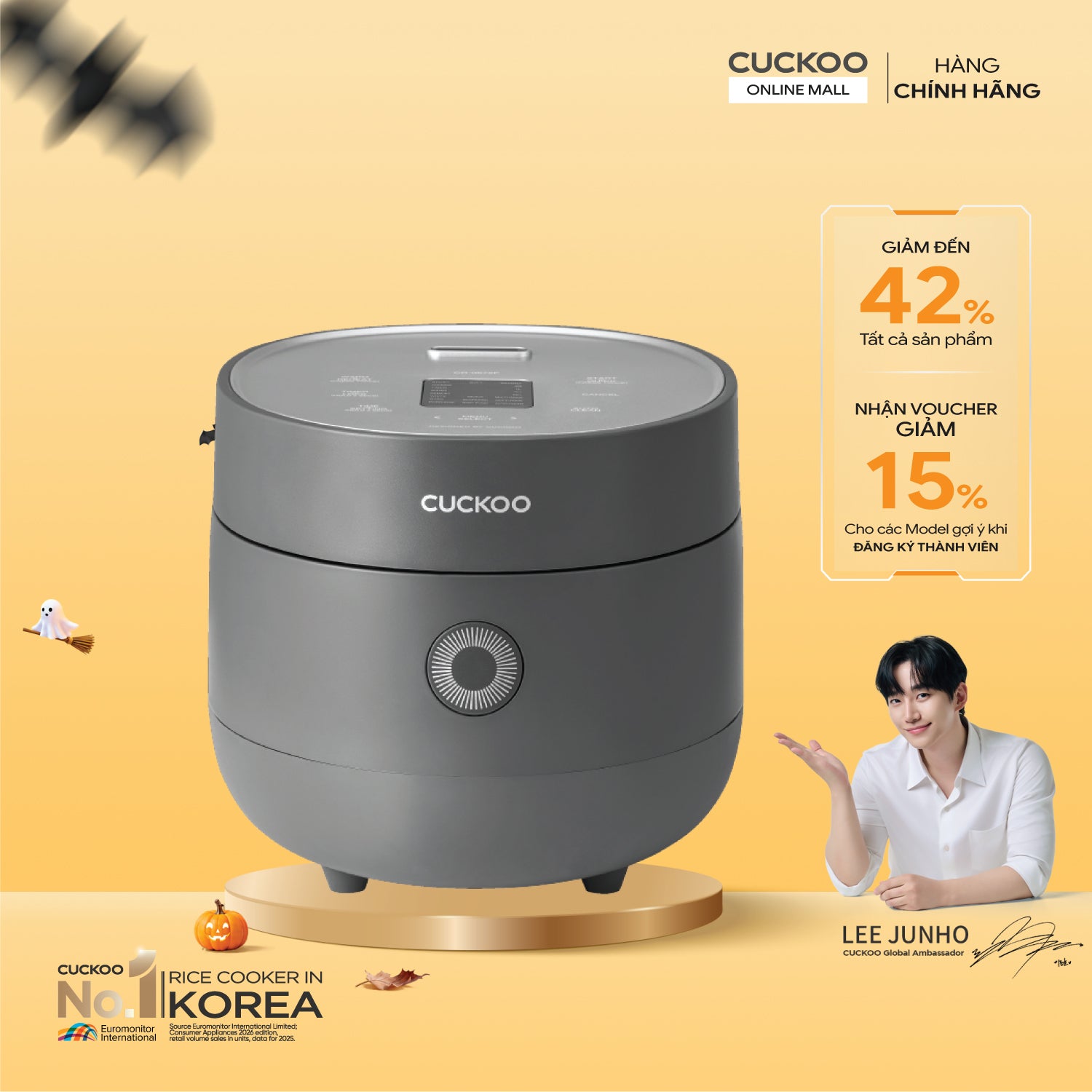 Nồi cơm điện tử 1.08 lít Cuckoo CR CR-0675F/UGUGCRVN