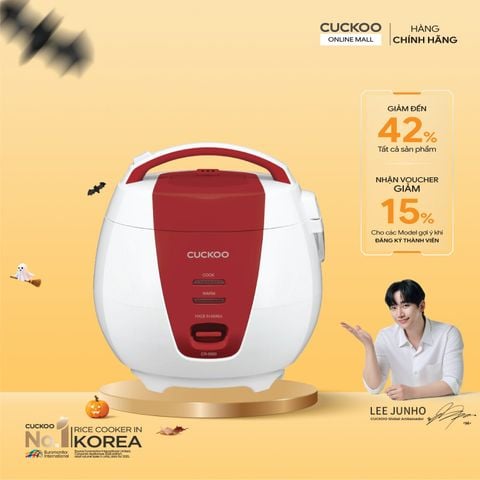 Nồi cơm điện 1.08 lít Cuckoo CR-0690/RDVNCV