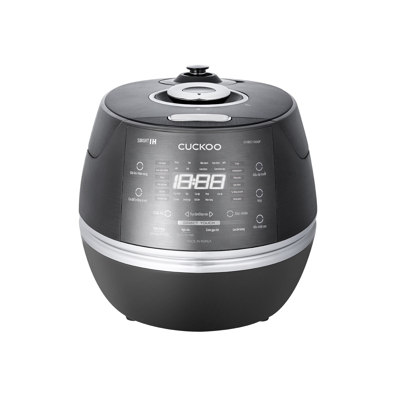 Nồi cơm điện tử áp suất cao tần 1.08 lít Cuckoo CRP-DHBC0600F/GRGRCRCKV – ảnh 2