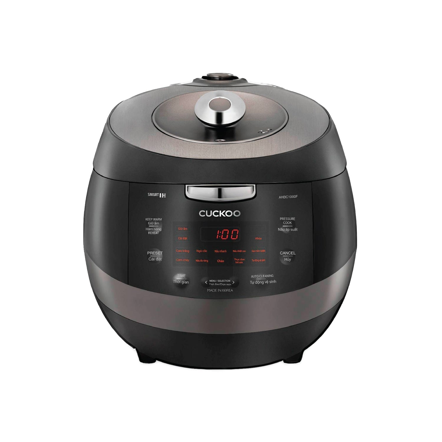 Nồi cơm điện tử áp suất cao tần 1.8 lít Cuckoo CRP-AHBC1000F/GRGRCRCKV – ảnh 2
