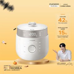 Nồi cơm điện tách đường áp suất kép cao tần 1.8 lít Cuckoo CRP-LHLR1010FGWM