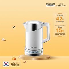 Bình đun siêu tốc điều chỉnh nhiệt độ 1.7 lít Cuckoo CK-A170T/WHVNCV