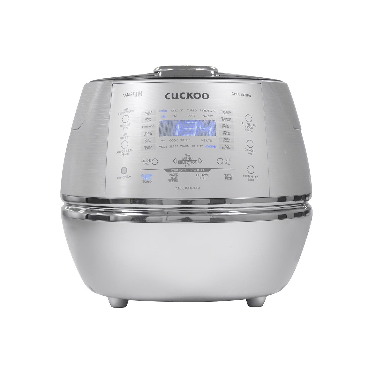 Nồi cơm điện tử áp suất cao tần 1.8 lít Cuckoo CRP-CHSS1009FN/SIBKIDBP – ảnh 4