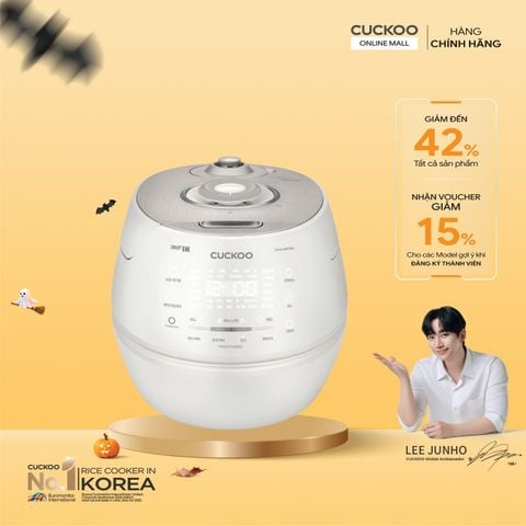 Nồi cơm điện tử áp suất cao tần 1.8 lít Cuckoo CRP-CHAS109FW