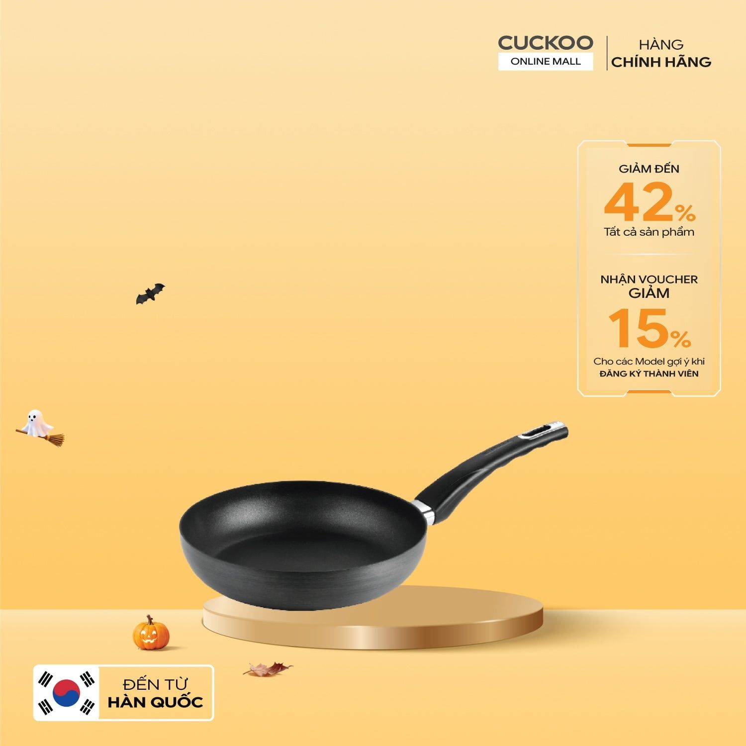 Chảo chống dính Cuckoo Kyndell CFP-AC2410HB