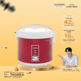  Nồi cơm điện 1.8 lít Cuckoo CR-1081/RDWHVN 