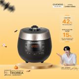  Nồi cơm điện tử áp suất 1.8 lít Cuckoo CRP-R1000F/BKGBCRVNCV 