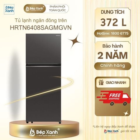 Tủ lạnh Hitachi Inverter 372 lít HRTN6408SAGMGVN