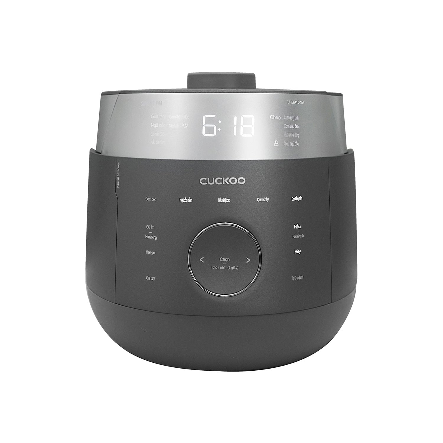 Nồi cơm điện tử áp suất cao tần 1.8 lít Cuckoo CRP-LHBR1000F/GRGRCRCKV – ảnh 2