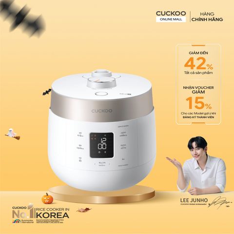 Nồi cơm điện tử áp suất kép 1.8 lít Cuckoo CRP-ST1010FW