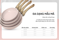 Chảo siêu bền đá đáy từ Sunhouse trendy SFP24P ảnh 6
