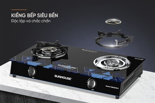 Bếp gas dương kính Sunhouse SHB52312-S – ảnh 6