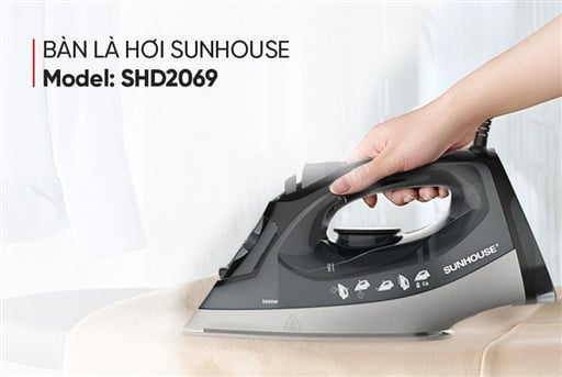 Bàn là hơi nước Sunhouse SHD2069 – ảnh 5