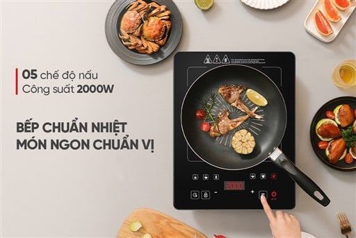 Bếp hồng ngoại cảm ứng Sunhouse SHD6006A – ảnh 7