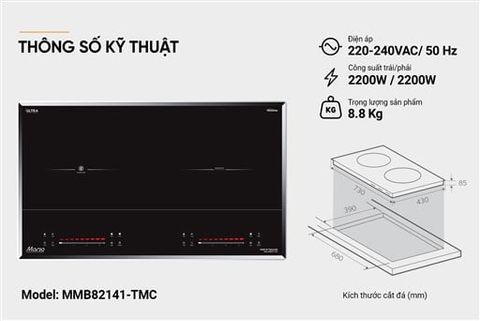 Bảng điều khiển Sunhouse MMB82141-TMC – ảnh 5
