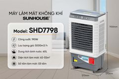 Máy làm mát không khí Sunhouse SHD7798 ảnh 6