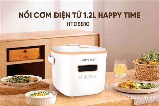 Nồi cơm điện tử 1.2L happytime HTD8810 – ảnh 7