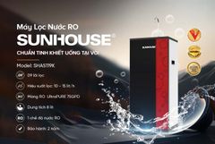 Máy lọc nước RO 09 lõi Sunhouse SHA5119K ảnh 7
