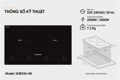 Bếp đôi điện từ Sunhouse SHB536-HD ảnh 6