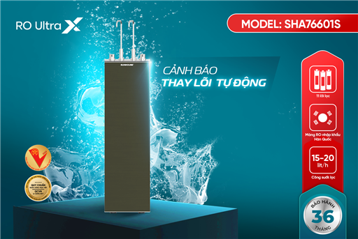 Máy lọc nước RO ultrax Sunhouse 11 lõi SHA76601S – ảnh 7