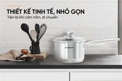 Quánh chống dính inox đáy từ Sunhouse SHG-MP14I ảnh 5