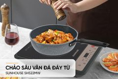 Chảo sâu vân đá đáy từ Sunhouse SHS22MW ảnh 5