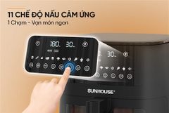 Nồi chiên không dầu 8L Sunhouse SHD4081 ảnh 4