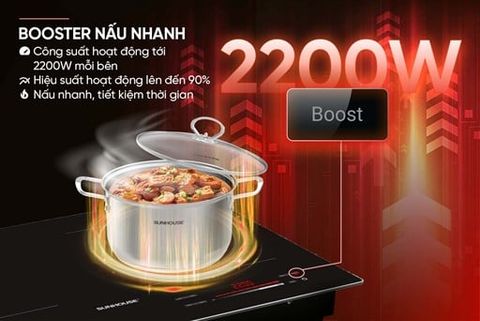 Lắp đặt Bếp từ hồng ngoại Sunhouse SHB82071-VMD – ảnh 7