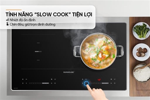Bếp đôi điện từ Sunhouse SHB599HT – ảnh 7