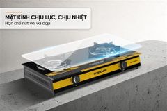Bếp gas dương kính Sunhouse SHB52322-S ảnh 8