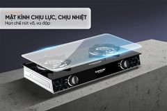 Bếp gas dương kính Sunhouse SHB52332-S ảnh 8