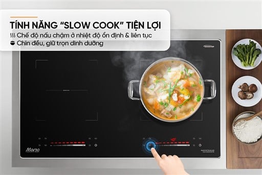 Bếp đôi điện từ Sunhouse Mama MMB52025BN-PRO – ảnh 7