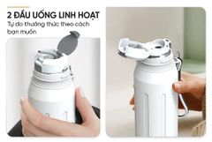 Bình giữ nhiệt dual sip 750ML Sunhouse KS-TU750DW ảnh 7