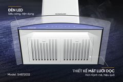 Máy hút mùi kính cong Sunhouse SHB72032 ảnh 7