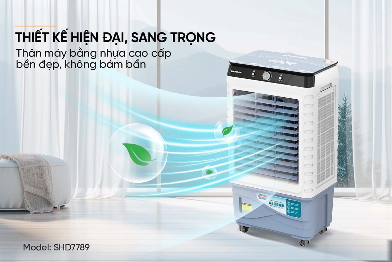 Máy làm mát không khí Sunhouse SHD7789 – ảnh 7
