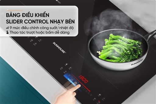 Bếp đôi điện từ Sunhouse SHB536-HD – ảnh 8