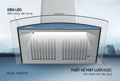 Máy hút mùi kính cong Sunhouse SHB72012 ảnh 7