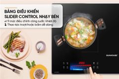 Bếp đôi điện từ Sunhouse SHB5888DH ảnh 8