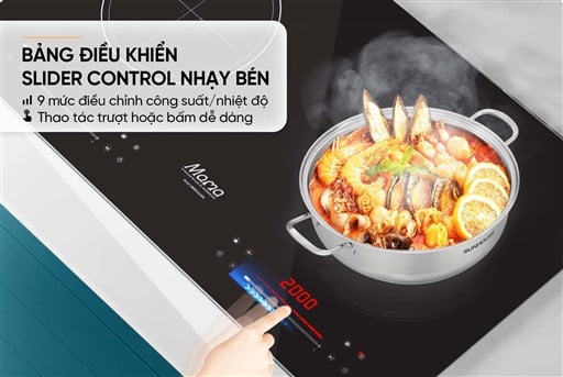 Bếp đôi điện từ Sunhouse Mama MMB52024BN – ảnh 8