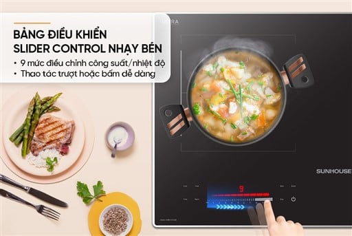 Bếp đôi điện từ Sunhouse SHB81272-MD – ảnh 7