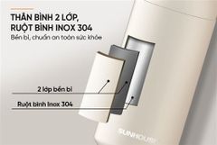 Bình giữ nhiệt easy go 350ML Sunhouse KS-TU350EW ảnh 6