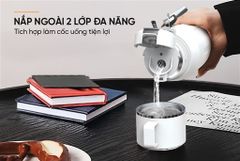 Bình giữ nhiệt dual sip 750ML Sunhouse KS-TU750DW ảnh 8