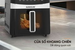 Nồi chiên không dầu 9L Sunhouse SHD4090 ảnh 5