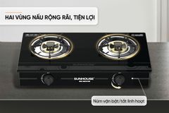 Bếp gas dương kính Sunhouse SHB32012-VMC ảnh 8
