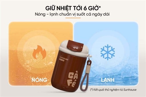 Bình giữ nhiệt flavor up 400ML Sunhouse KS-TU400FB – ảnh 8
